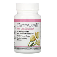 Barlean's, Brevail Plant Lignan Extract, 30 Capsules UPC 705875100267 | HiLife Vitamins