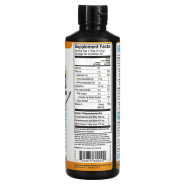 Barlean's, Mango Peach Smoothie, 16 Oz Liquid UPC 705875600101 | HiLife Vitamins