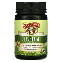 Barlean's, Olive Leaf Complex, 120 Softgels UPC 705875700092 | HiLife Vitamins