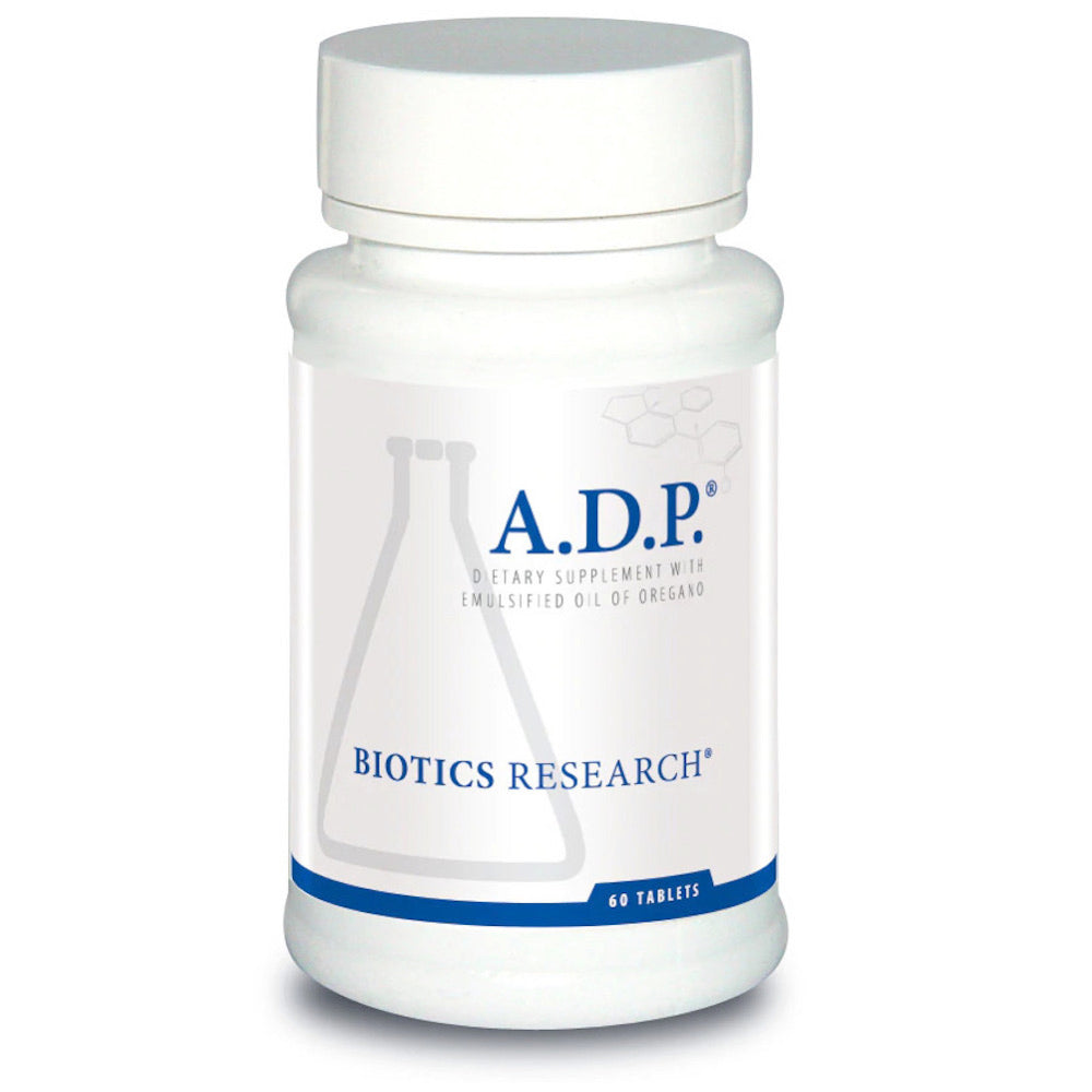 Biotics Research, A.D.P, 60 Tablets UPC 780053000096 | HiLife Vitamins