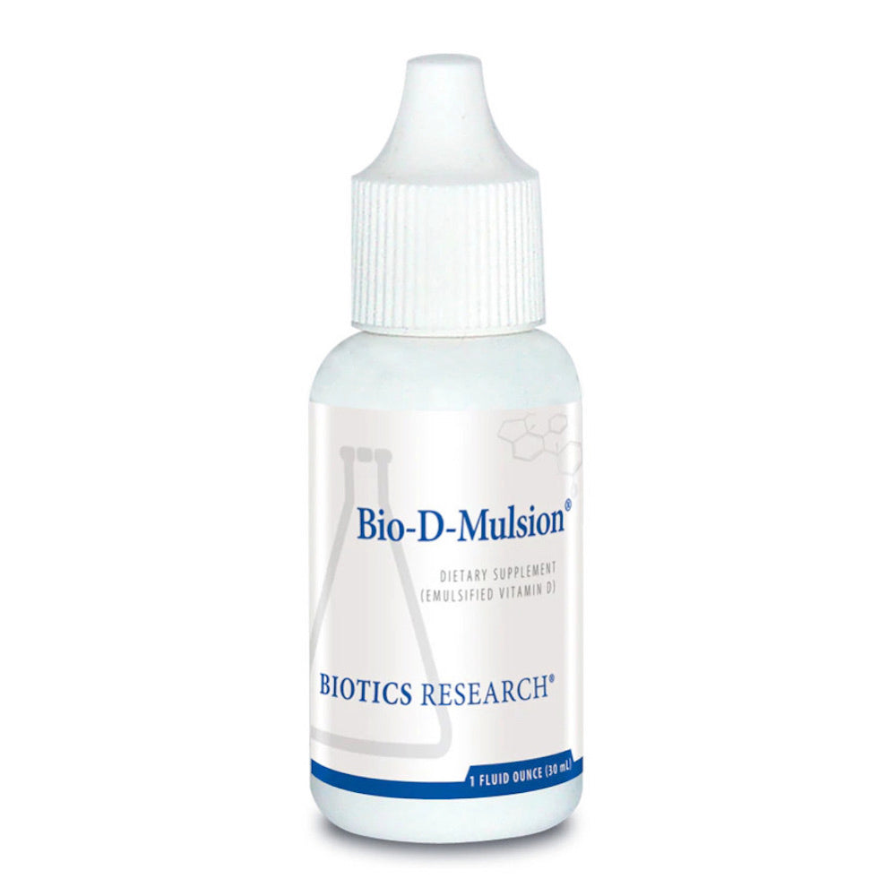 Biotics Research, Bio-D-Mulsion, 1 Oz UPC 780053000485 | HiLife Vitamins