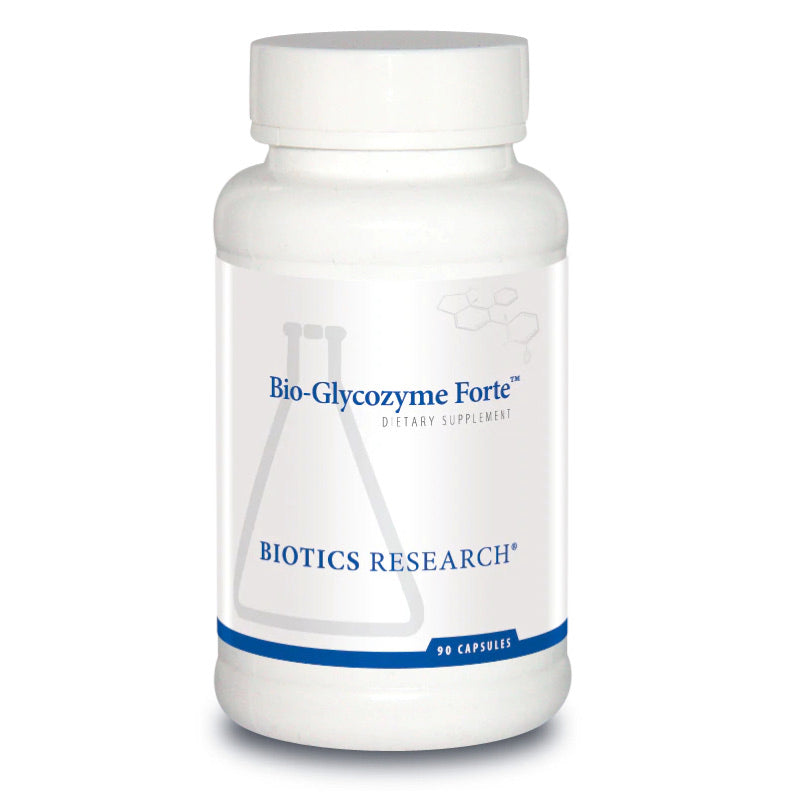 Biotics Research, Bio-Glycozyme Forte™, 90 Capsules UPC 780053000577 | HiLife Vitamins