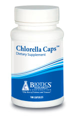 Biotics Research, Chlorella Caps™, 180 Capsules UPC 780053000928 | HiLife Vitamins