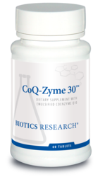 Biotics Research, CoQ-Zyme 30™, 60 tablets UPC 780053001048 | HiLife Vitamins