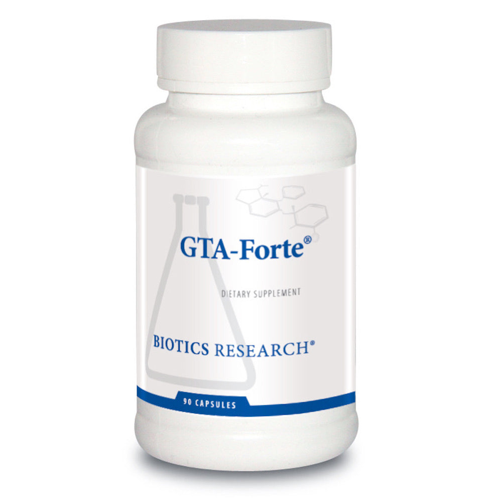 Biotics Research, GTA-Forte, 90 Capsules UPC 780053001604 | HiLife Vitamins
