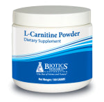 Biotics Research, L-Carnitine Powder, 4 Oz UPC 780053001802 | HiLife Vitamins