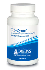 Biotics Research, Rb-Zyme™ (Rubidium), 100 tablets UPC 780053002410 | HiLife Vitamins