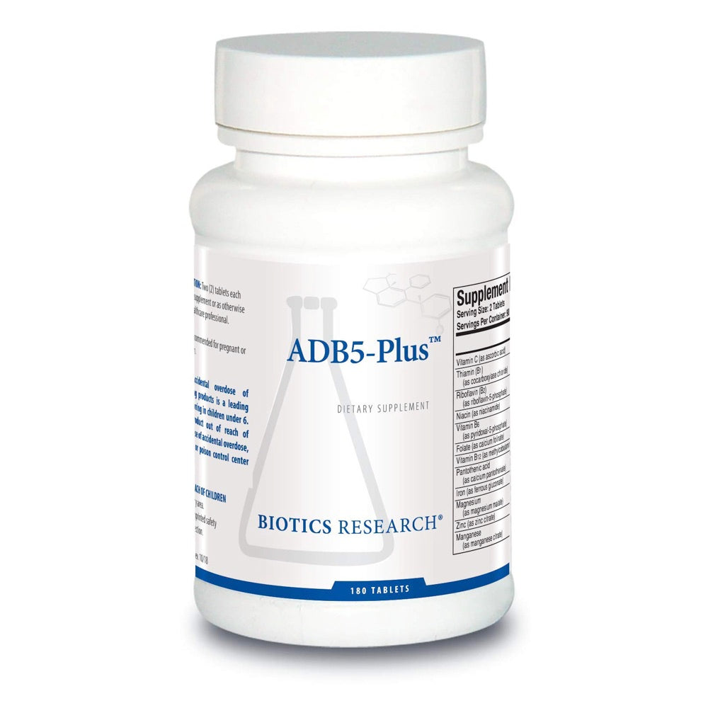 Biotics Research, ADB5-Plus™, 180 Tablets UPC 780053003165 | HiLife Vitamins