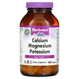Bluebonnet, Calcium Magnesium Plus Potassium, 180 Caplets - 743715007116 | Hilife Vitamins