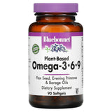 Bluebonnet, Plant Based Omega 3-6-9 1000 Mg, 90 Softgels - 743715010123 | Hilife Vitamins
