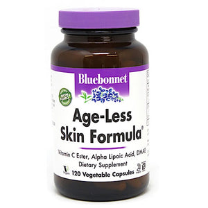 Bluebonnet, Age-Less Skin Formula, 120 Vegetarian Capsules - 743715011427 | Hilife Vitamins