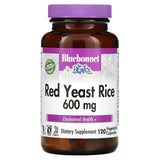 Bluebonnet, Red Yeast Rice 600 mg, 120 Vegetarian Capsules - 743715011717 | Hilife Vitamins