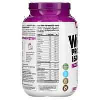 Bluebonnet, 100% Natural Whey Protein Isolate Powder Original Flavor, 2.2 Powder - [product_sku] | HiLife Vitamins