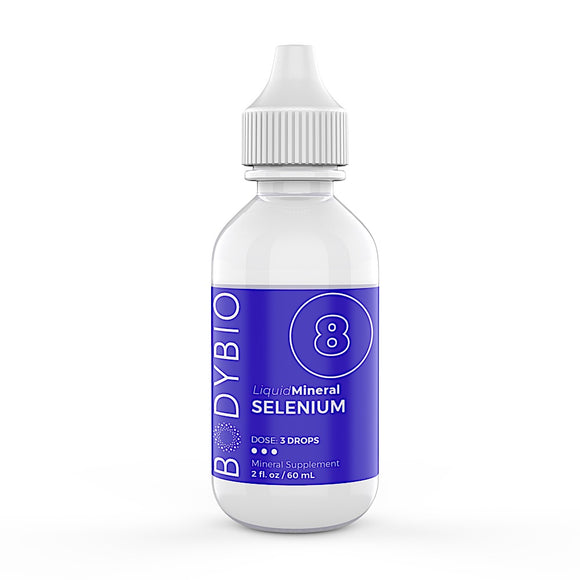 BodyBio, Liquid Mineral 8, Selenium, 2 Fl Oz - 743474220184 | Hilife Vitamins
