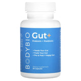 Bodybio, Gut+ Prebiotic + Postbiotic, 30 Capsules - 743474705391 | Hilife Vitamins