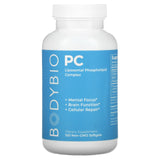 BodyBio, PC, Liposomal Phospholipid Complex, 100 Non-GMO Softgels - 743474916001 | Hilife Vitamins