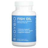 BodyBio, Kirunal Ultra Pure Fish Oil, 120 Non-GMO Softgels - 743474993958 | Hilife Vitamins