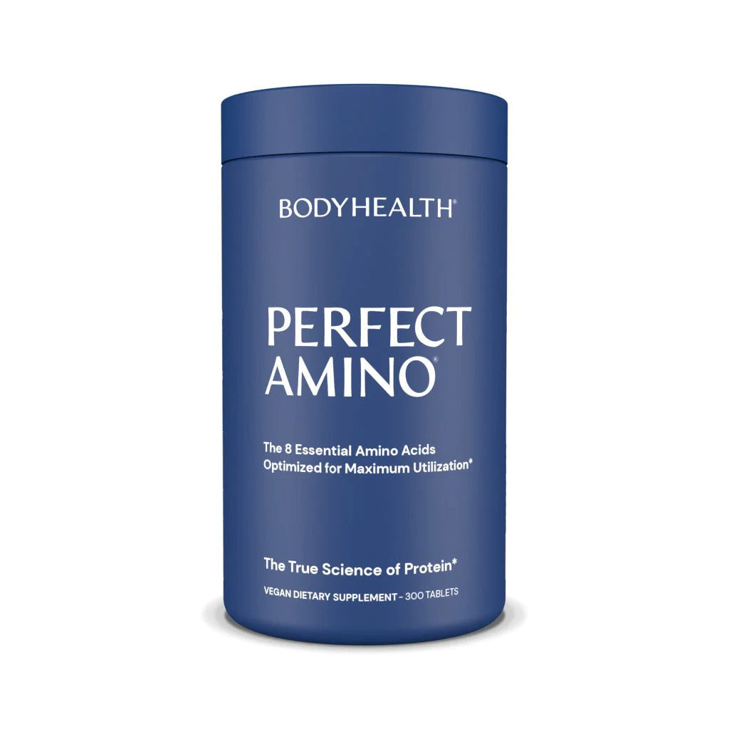 Bodyhealth, Perfect Amino, 300 Non Coated Tablets UPC 850039655555 | HiLife Vitamins