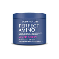 Bodyhealth, Perfect Amino, Mixed Berry, 30 Servings UPC 850055756472 | HiLife Vitamins