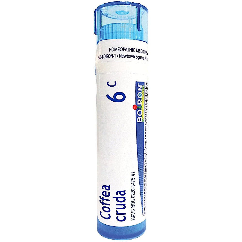 Boiron, coffea cruda 6 c 80 pellets, 80 pellets UPC 306960224082 | HiLife Vitamins