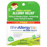 Boiron, Rhin Allergy Kids Pellets 2 Tubes, 240 Pellets - 306969317433 | Hilife Vitamins