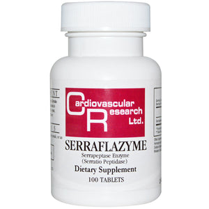 Cardiovascular Research, Serraflazyme, 100 Tablets - 696859034909 | Hilife Vitamins