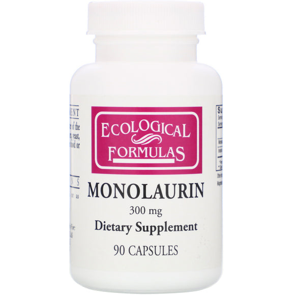 Cardiovascular Research, Monolaurin, 300 mg, 90 Capsules - Cardiovascular Research  - 696859034879 | Hilife Vitamins