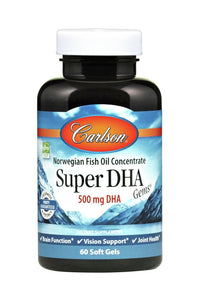 Carlson Labs, Super DHA, 60 Softgels