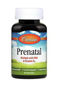 Carlson Labs, Pre-Natal Multi with DHA, 60 Softgels