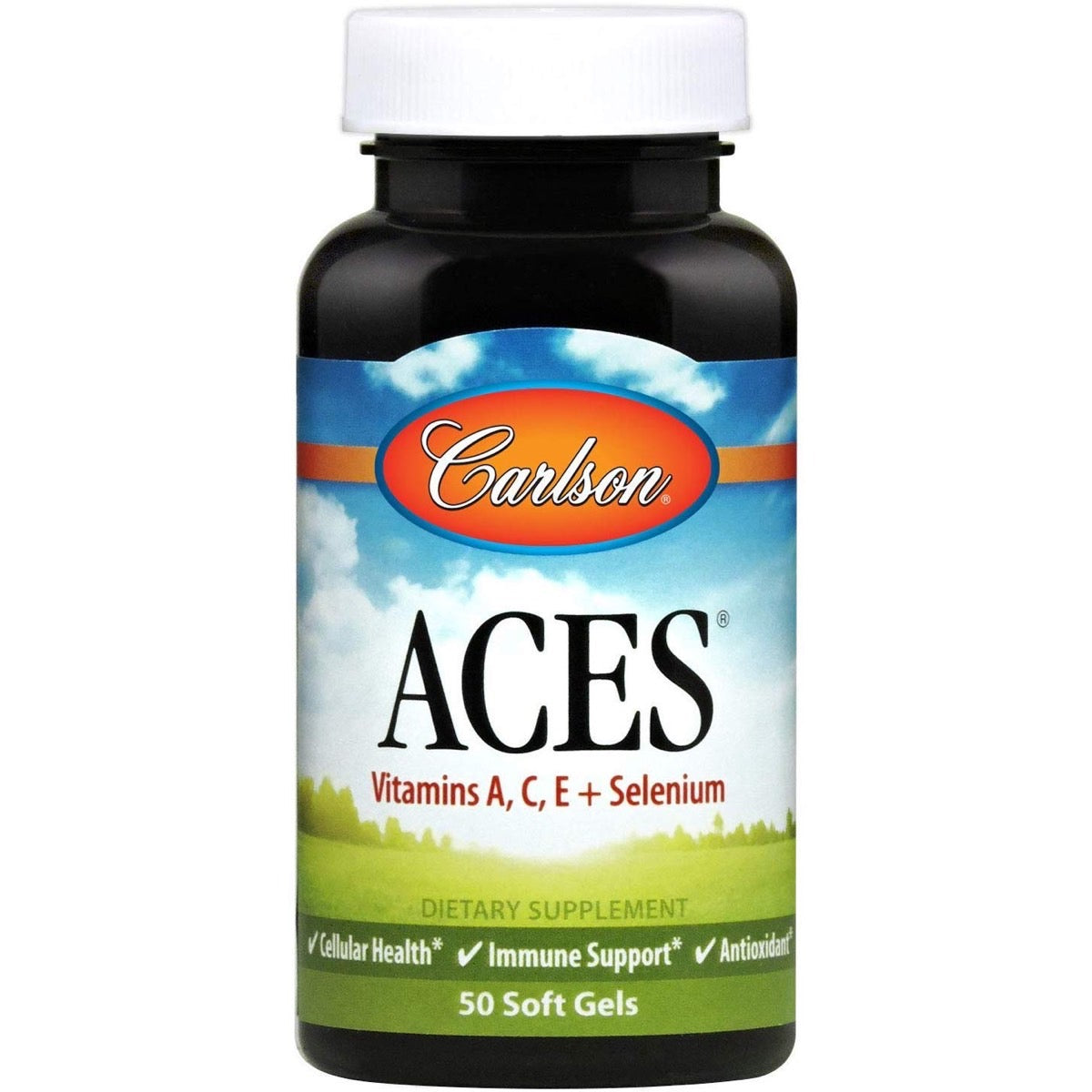 Carlson Labs, Aces, 50 Softgels - 088395044304 | Hilife Vitamins