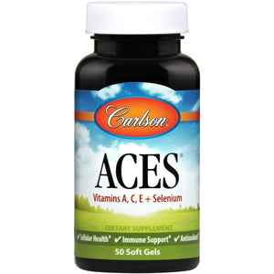 Carlson Labs, Aces, 50 Softgels - 088395044304 | Hilife Vitamins