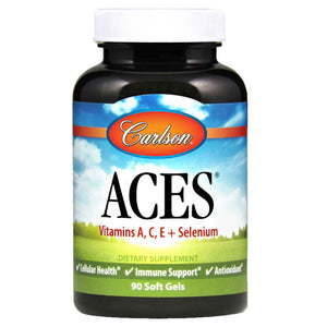 Carlson Labs, Aces, 90 Softgels - [product_sku] | HiLife Vitamins