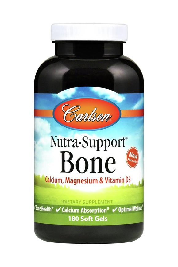 Carlson Labs, Nutra Support Bone, 180 Softgels