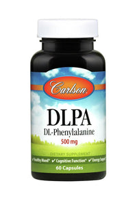Carlson Labs, Dl-Phenylalanine, 60 Capsules - 088395079160 | Hilife Vitamins