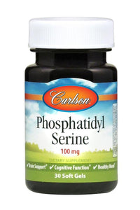 Carlson Labs, Phosphatidyl Ser  100mg, 30 Softgels