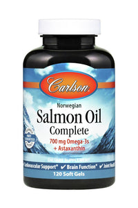 Carlson Labs, Salmon Oil Complete, 120 Softgels