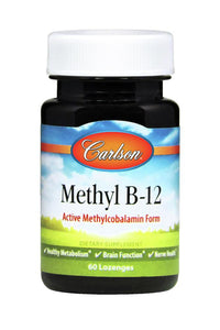 Carlson Labs, Methyl B-12, 60 Tablets