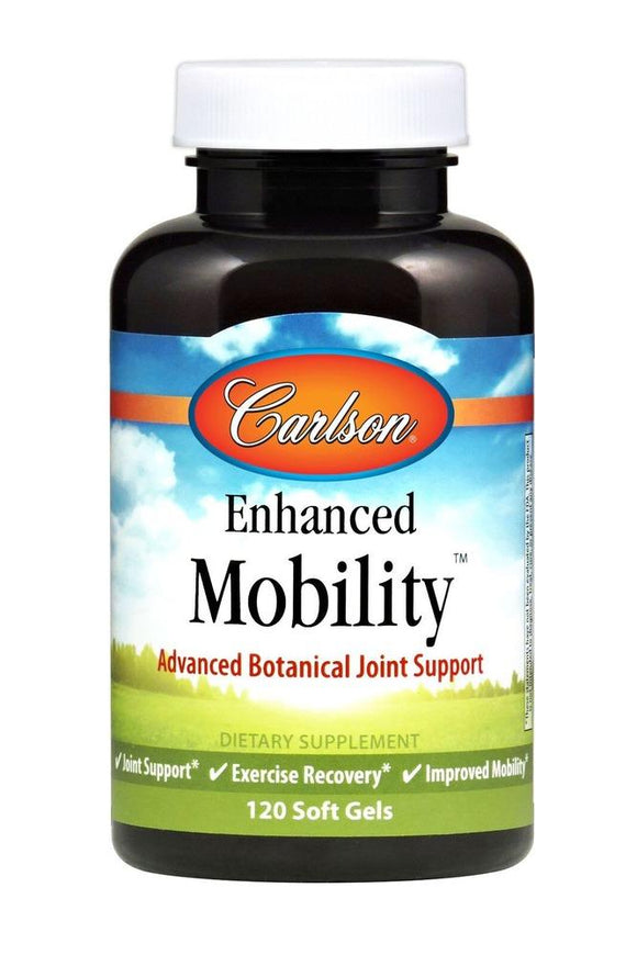 Carlson Labs, Enhanced Mobility, 120 Softgels - [product_sku] | HiLife Vitamins