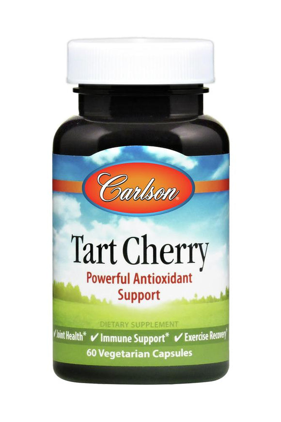 Carlson Labs, Tart Cherry 500mg, 60 Capsules - 088395812002 | Hilife Vitamins