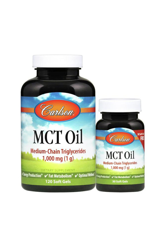 Carlson Labs, MCT Oil  120+30, 120 Softgels