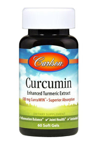 Carlson Labs, Curcumin, 60 Softgels - [product_sku] | HiLife Vitamins