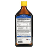 Carlson Labs, The Very Finest Fish Oil Lemon, 16.9 Oz - [product_sku] | HiLife Vitamins