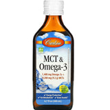 Carlson Labs, MCT & Omega-3 13 Servings, 200 ml - 088395177002 | Hilife Vitamins