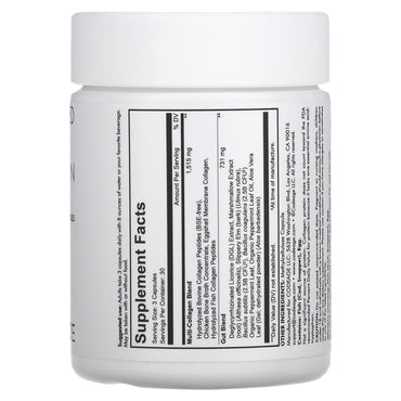 Codeage, Multi Collagen Capsules + Gut Blend, 90 Capsules UPC 850026121162 | HiLife Vitamins