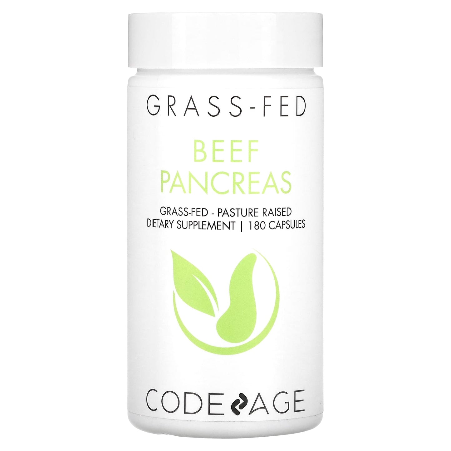 Codeage, Beef Pancreas, 180 capsules UPC 853919008113 | HiLife Vitamins