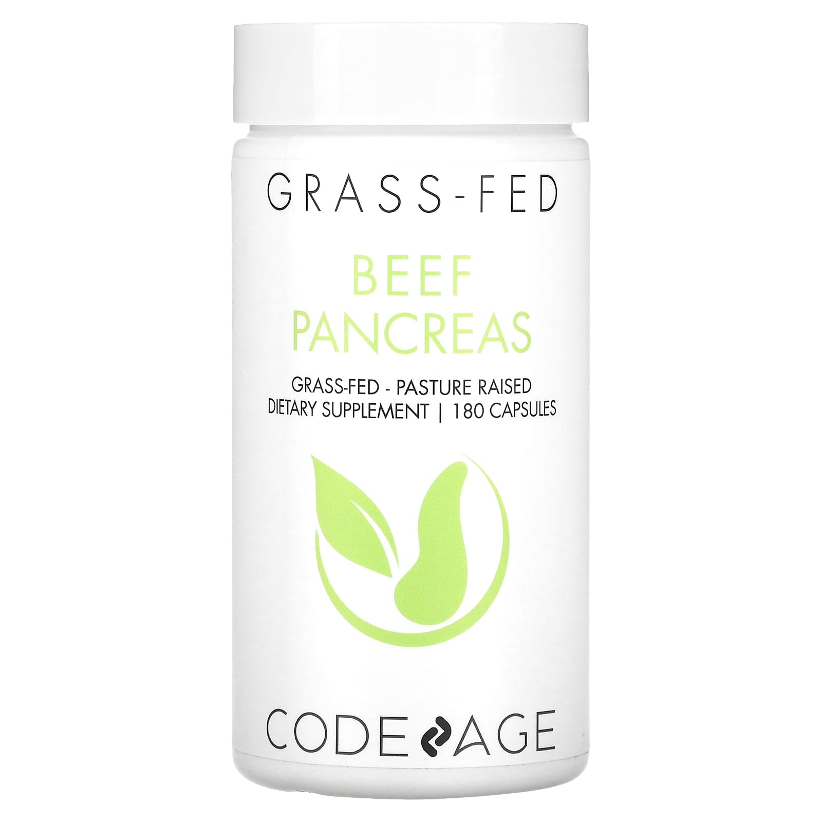 Codeage, Beef Pancreas, 180 capsules UPC 853919008113 | HiLife Vitamins
