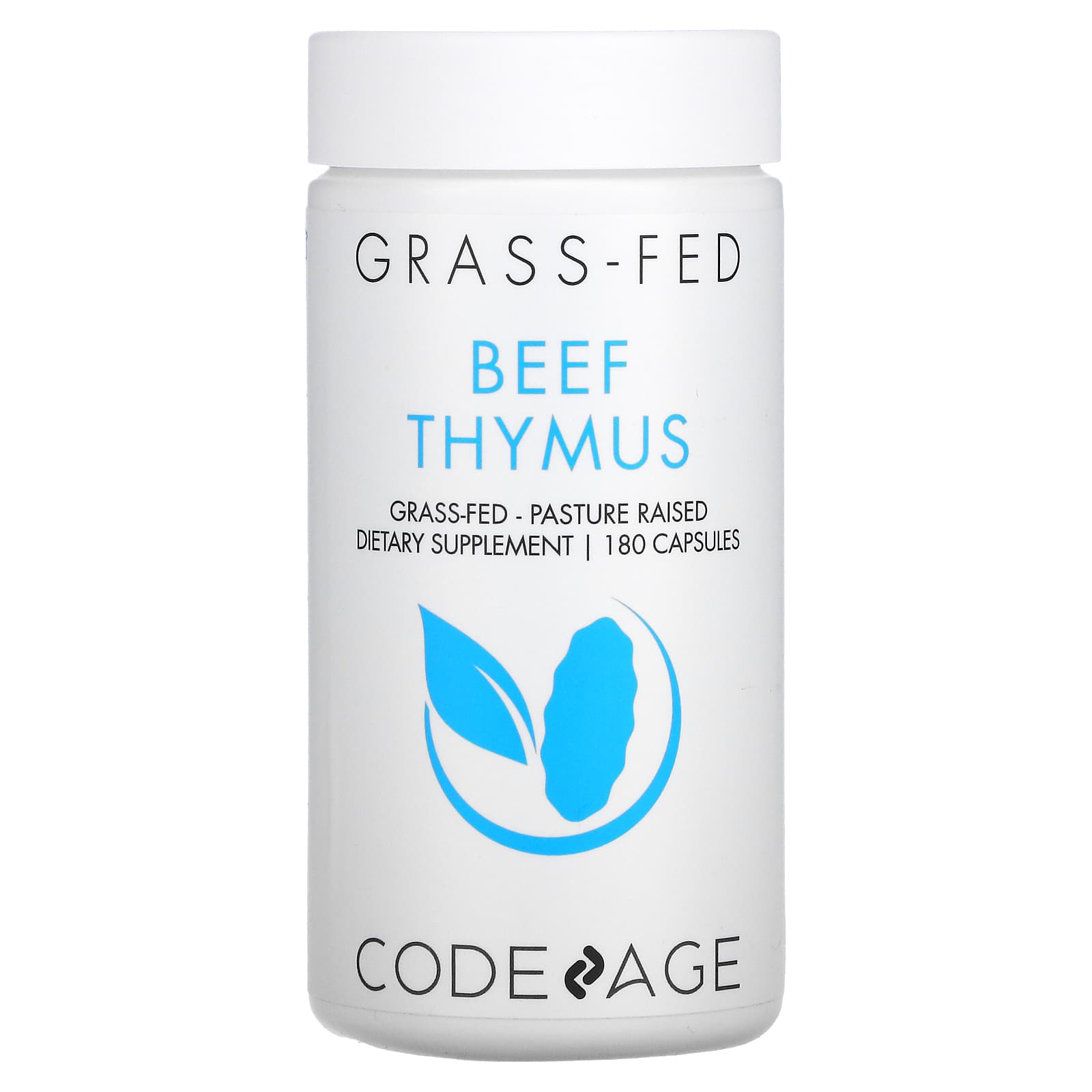 Codeage, Beef Thymus, 180 capsules UPC 853919008151 | HiLife Vitamins