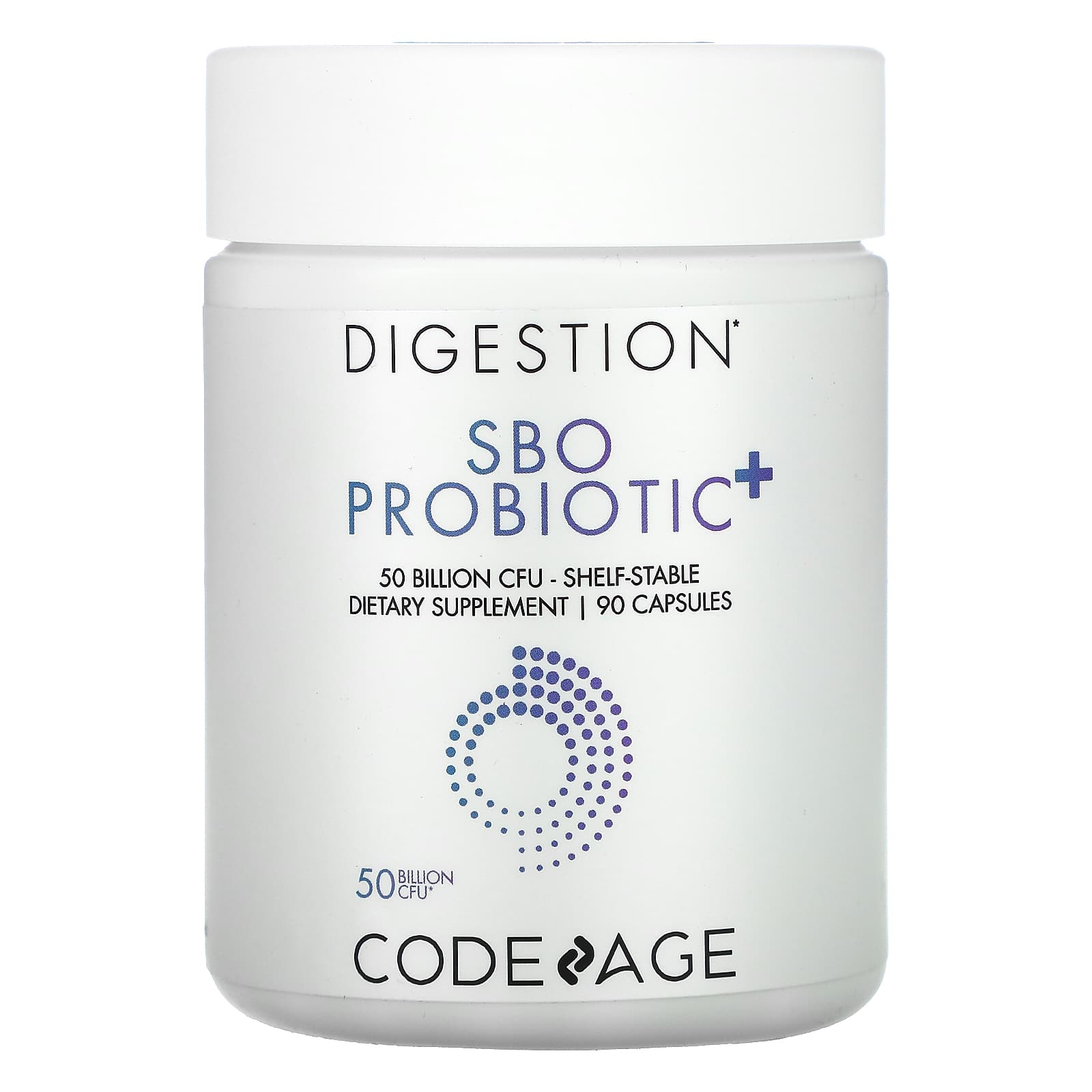 Codeage, SBO Probiotic 50, 90 Capsules - 853919008205 – HiLife Vitamins