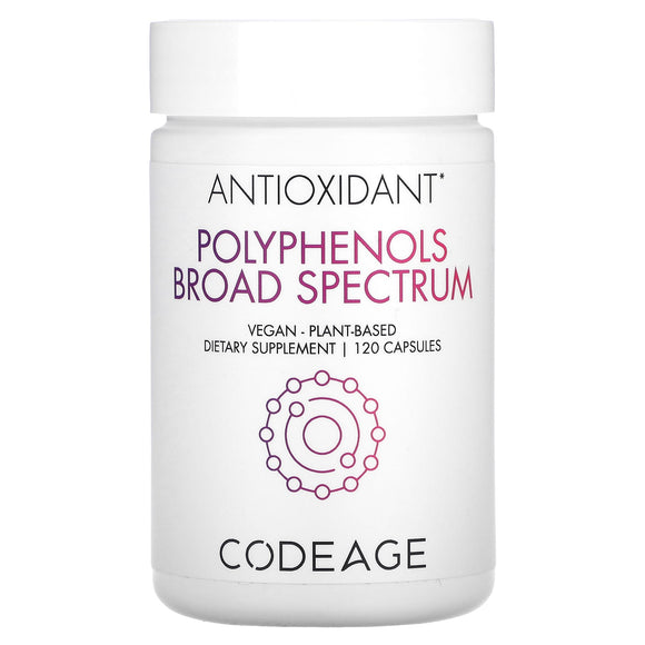 Codeage, Polyphenols, 120 capsules - 853919008328 | Hilife Vitamins