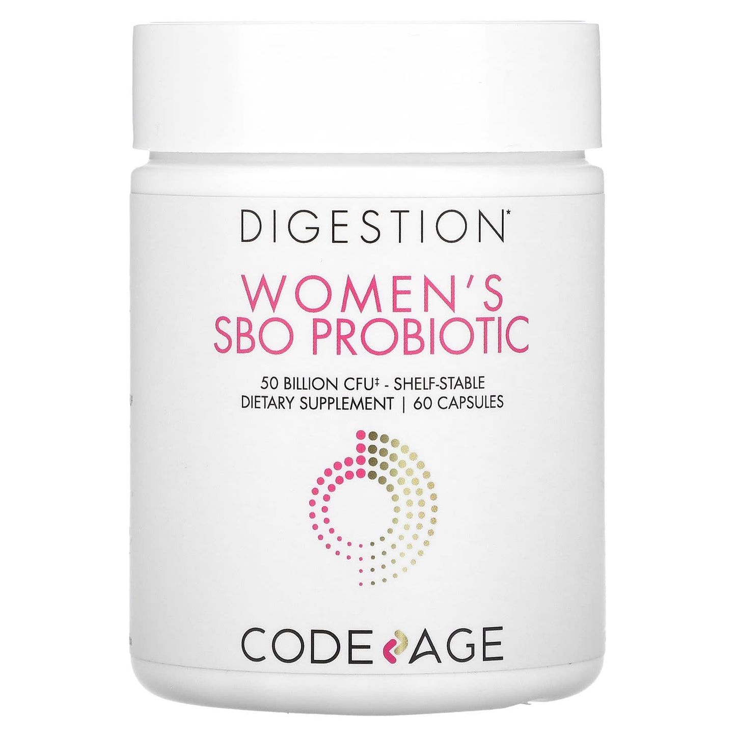 Codeage, Women's SBO Probiotic, 60 capsules UPC 853919008397 | HiLife Vitamins